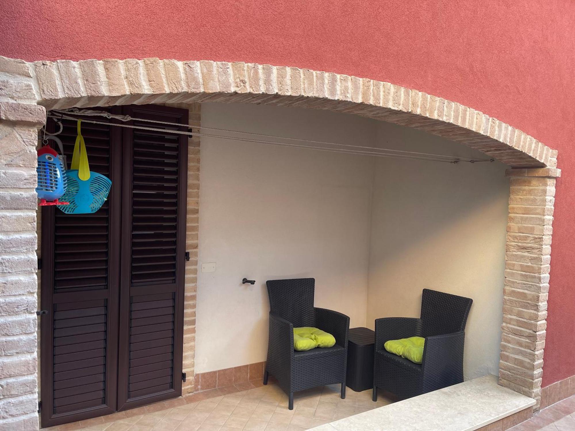 Ferienwohnung Casa Rossa Castelfidardo Exterior foto